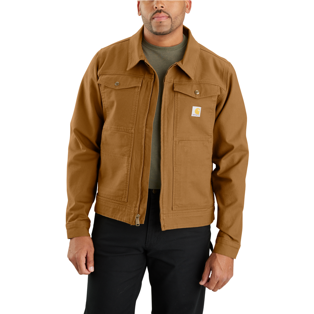 Carhartt Mens Rugged Flex Relaxed fit DUCK Jacket – Footwear