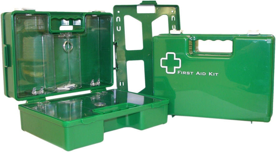 First Aid Plastic Box (Wall Mountable - Green)