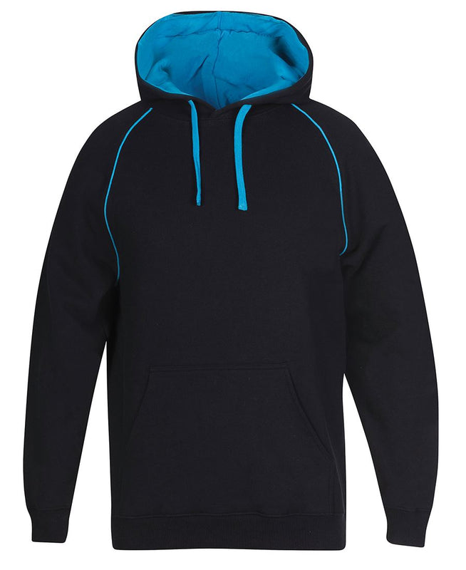 JB's CONTRAST FLEECY HOODIE
