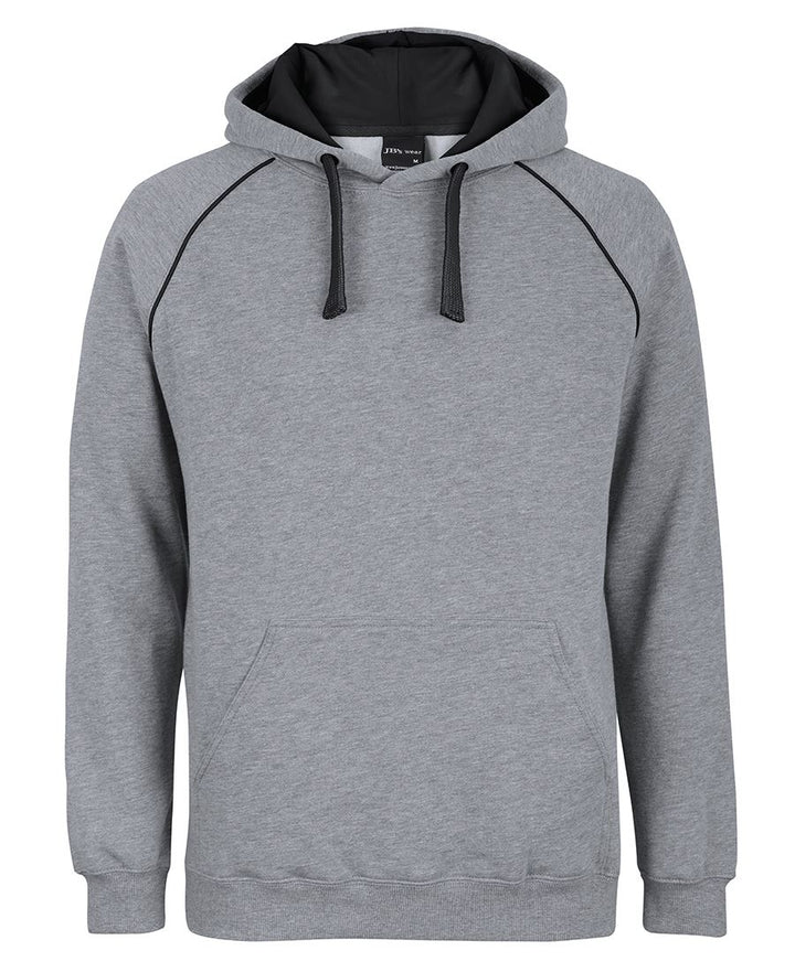 JB's CONTRAST FLEECY HOODIE