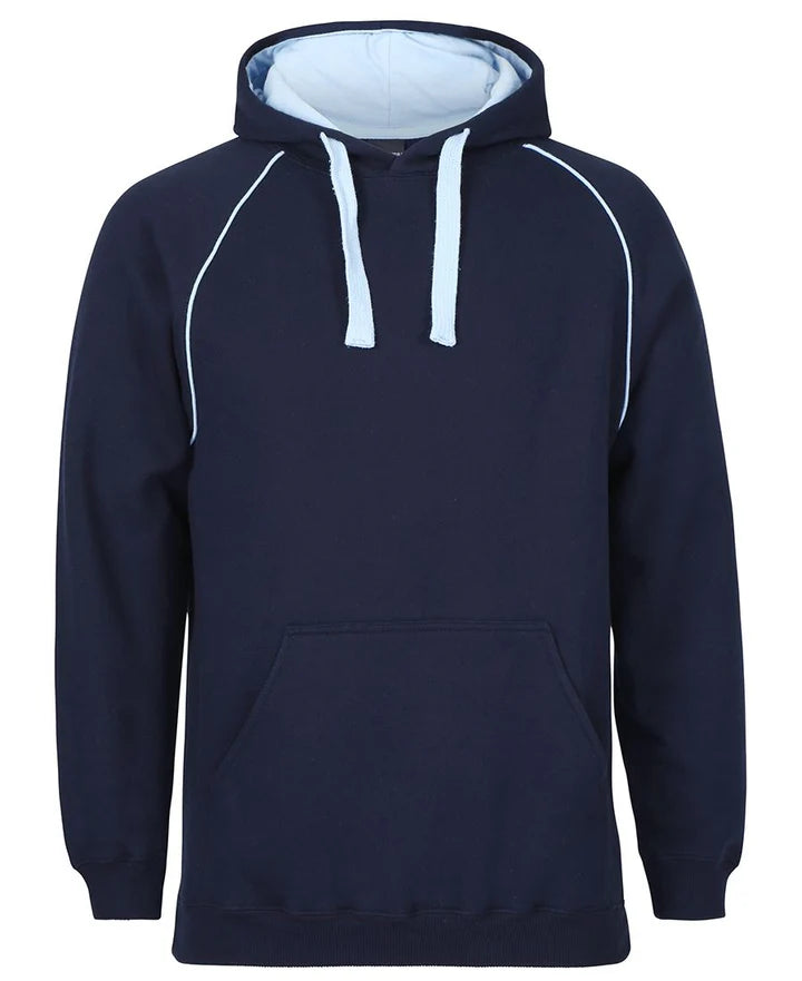 JB's CONTRAST FLEECY HOODIE