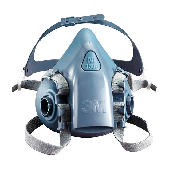 3M7501 Silicone Half Face Respirator - Small