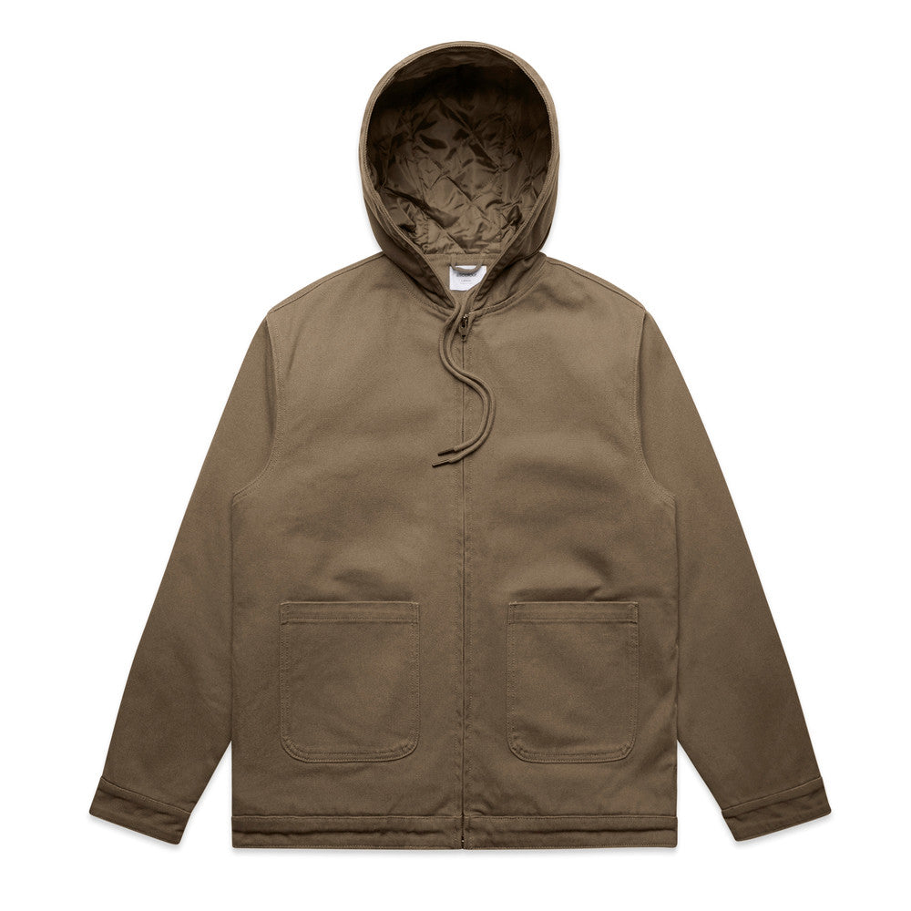 AS Colours Canvas Hooded Jacket 5529
