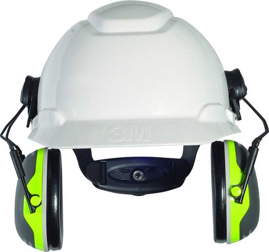3M Peltor X4P3Gs/E  Helmet Earmuffs