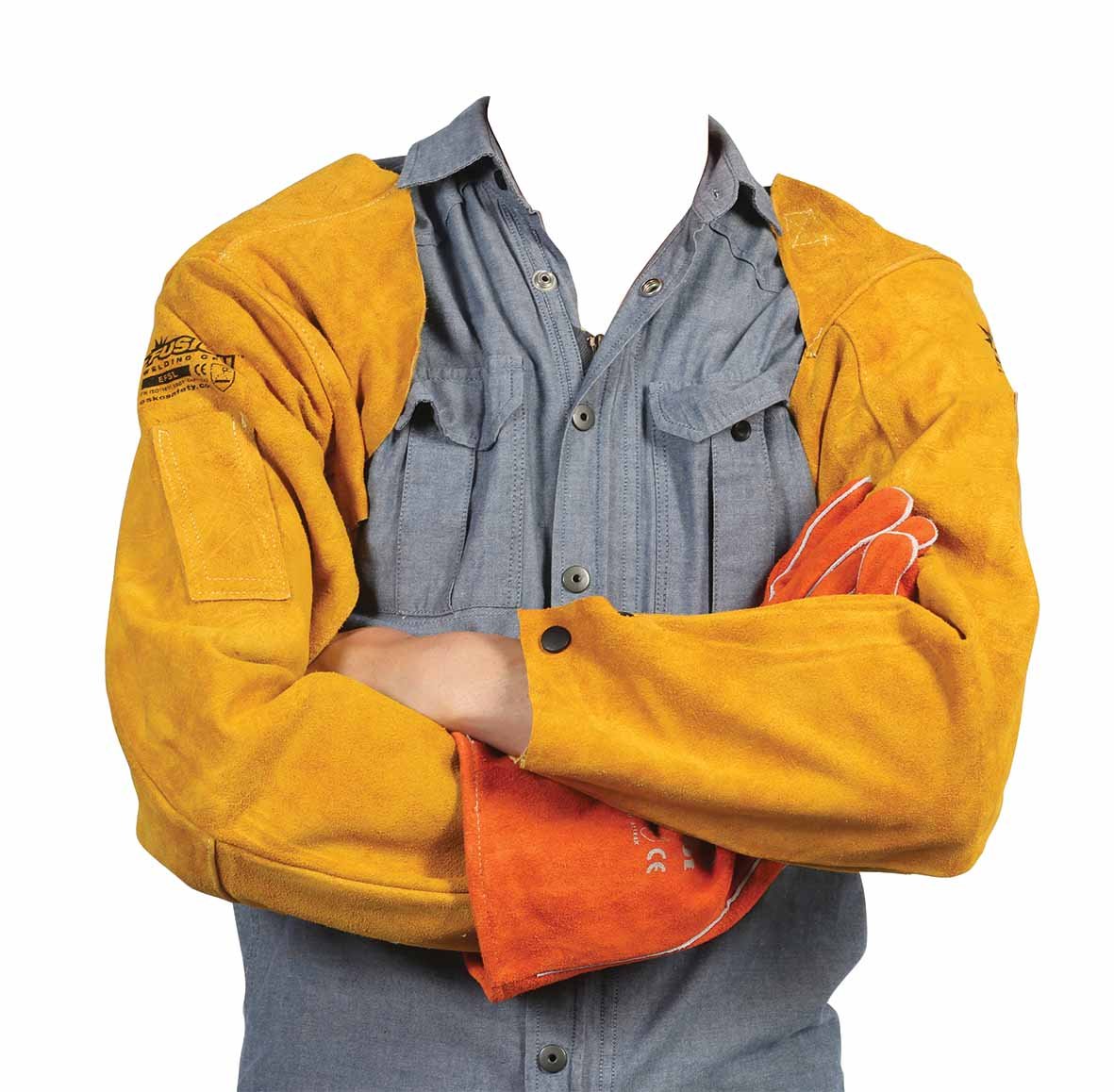 Fusion Leather Welders Sleeves