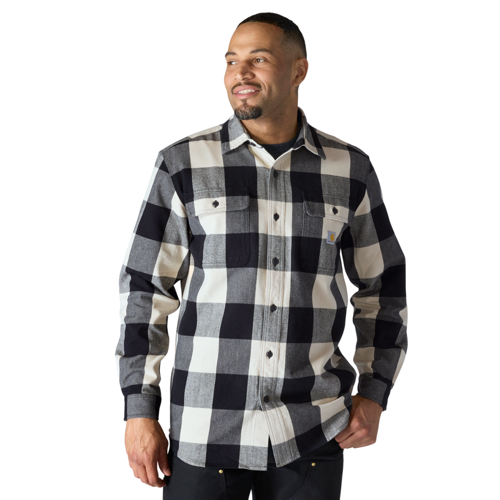 Carhartt Staple LOOSE FIT HEAVYWEIGHT Flannel Plaid Shirt