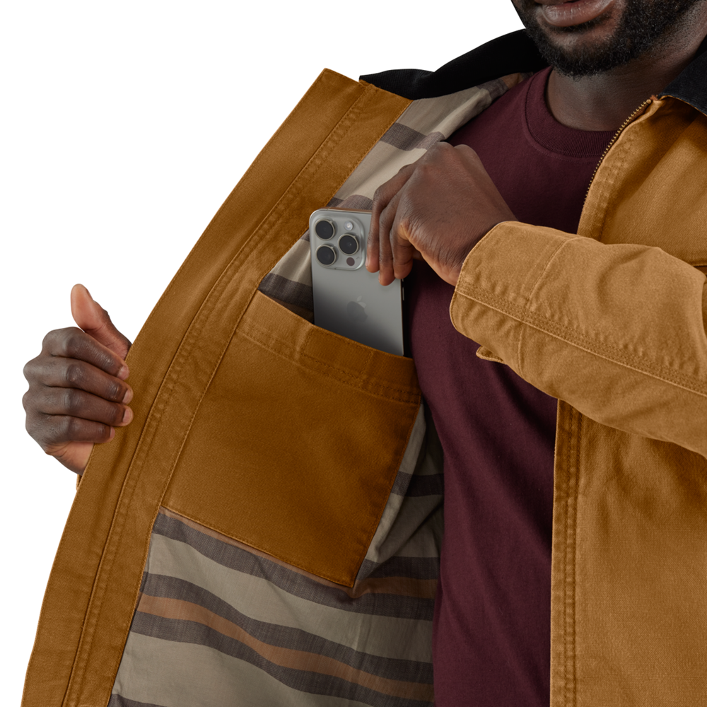 Carhartt Mens Rugged Flex Relaxed fit DETROIT Jacket
