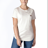 Carhartt WOMENS FORCE® Midweight short-sleeve Pocket T-Shirt