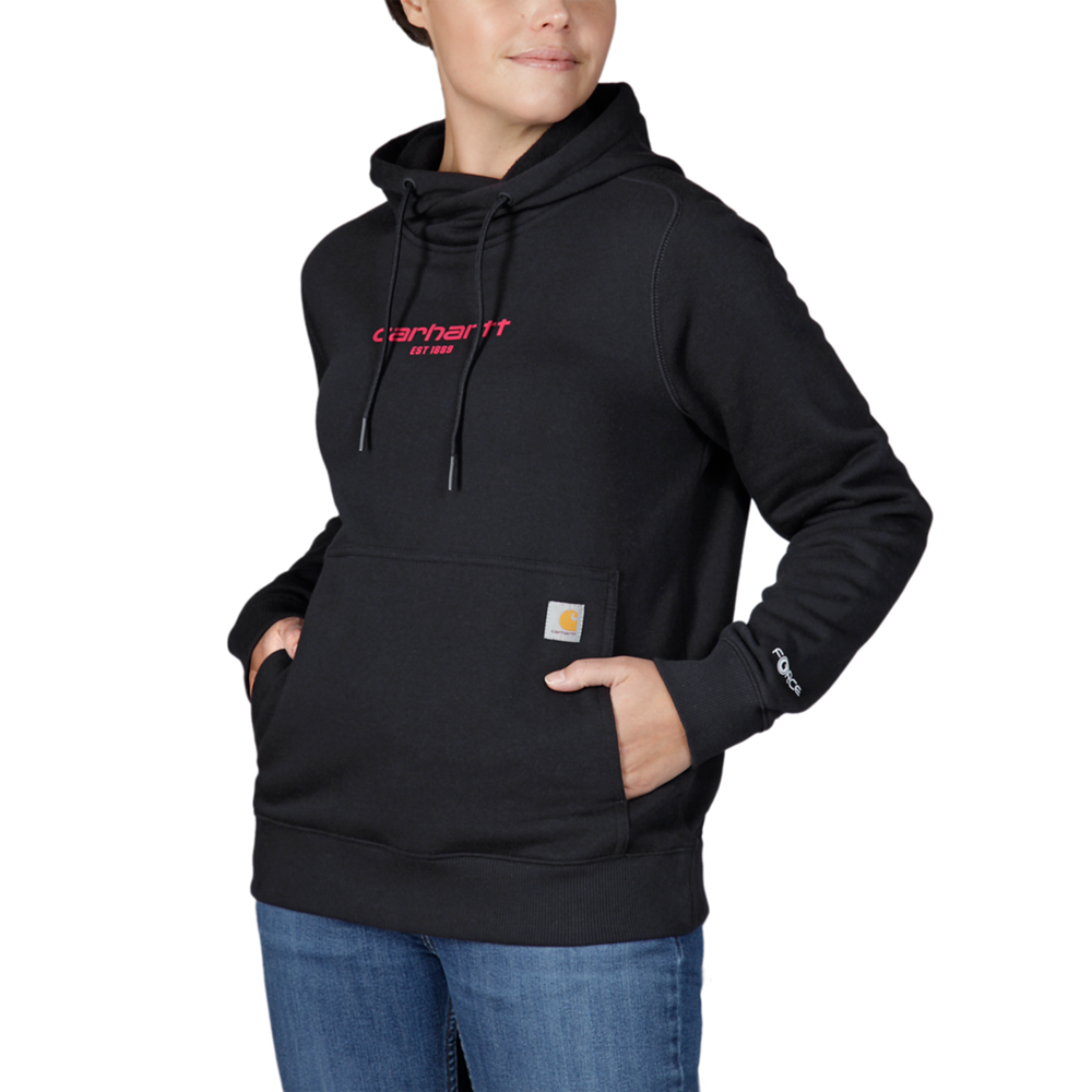 Carhartt WOMENS FORCE® Relaxed fit Lightweight Graphic Hooded Sweatshirt