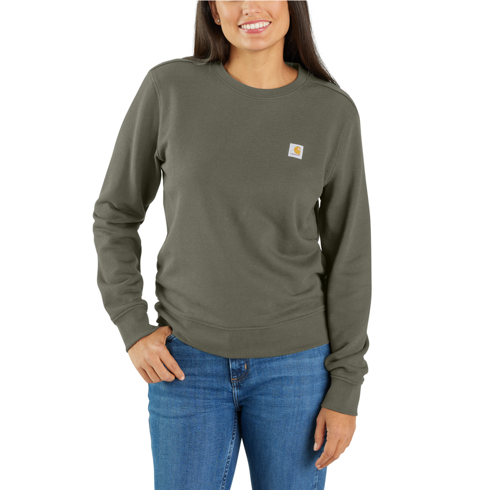 Carhartt WOMENS Tencel® Relaxed fit midweight French Terry Crewneck Sweatshirt (CLEARANCE)