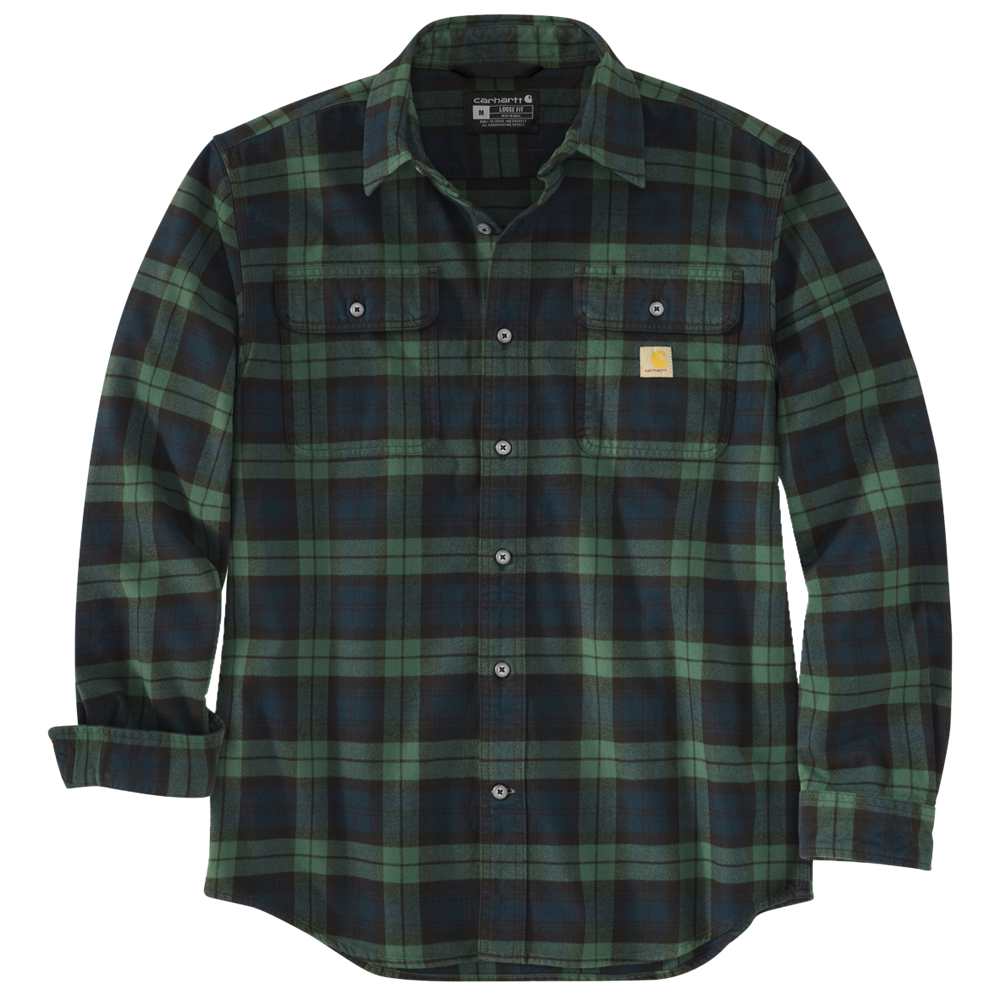 Carhartt LOOSE FIT HEAVYWEIGHT Flannel Plaid Shirt (106356)