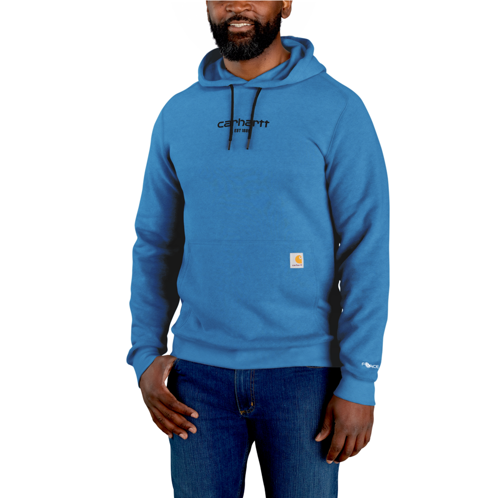 *NEW* Carhartt MENS FORCE® Relaxed fit Lightweight Graphic Hooded Sweatshirt