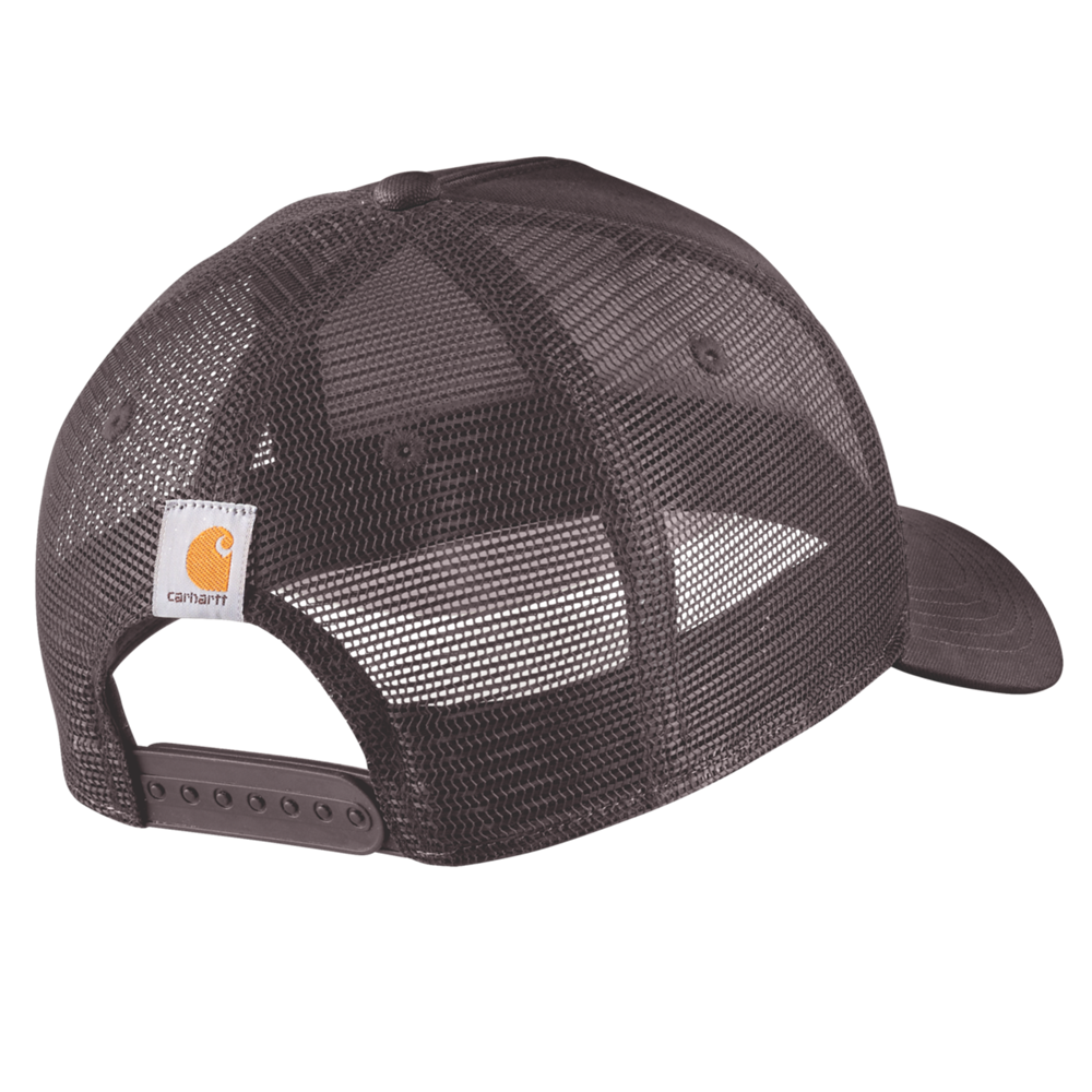 *NEW* Carhartt Rugged Flex Twill Mesh Back Script Patch Cap