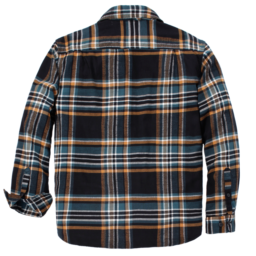 **NEW** Carhartt RUGGED FLEX Relaxed Fit Midweight Long sleeve Plaid shirt