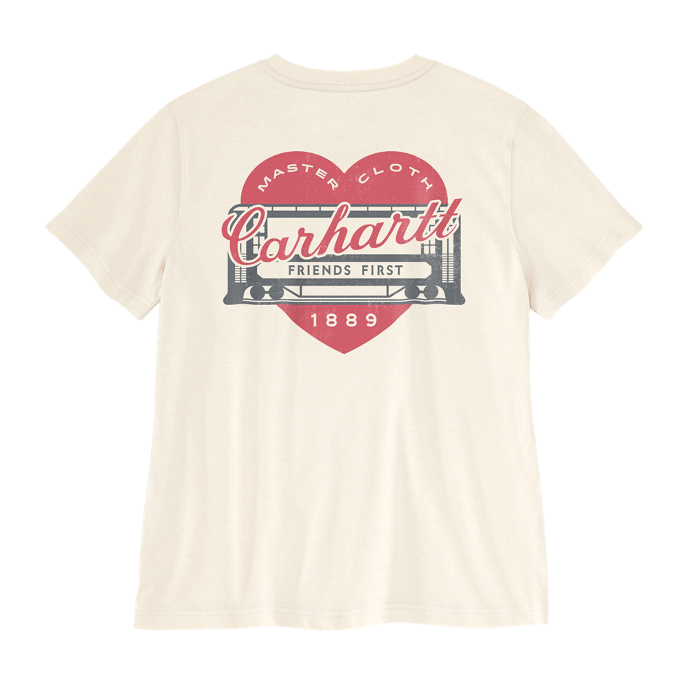 **NEW** Carhartt Irvine Relaxed Heritage Heart T-Shirt