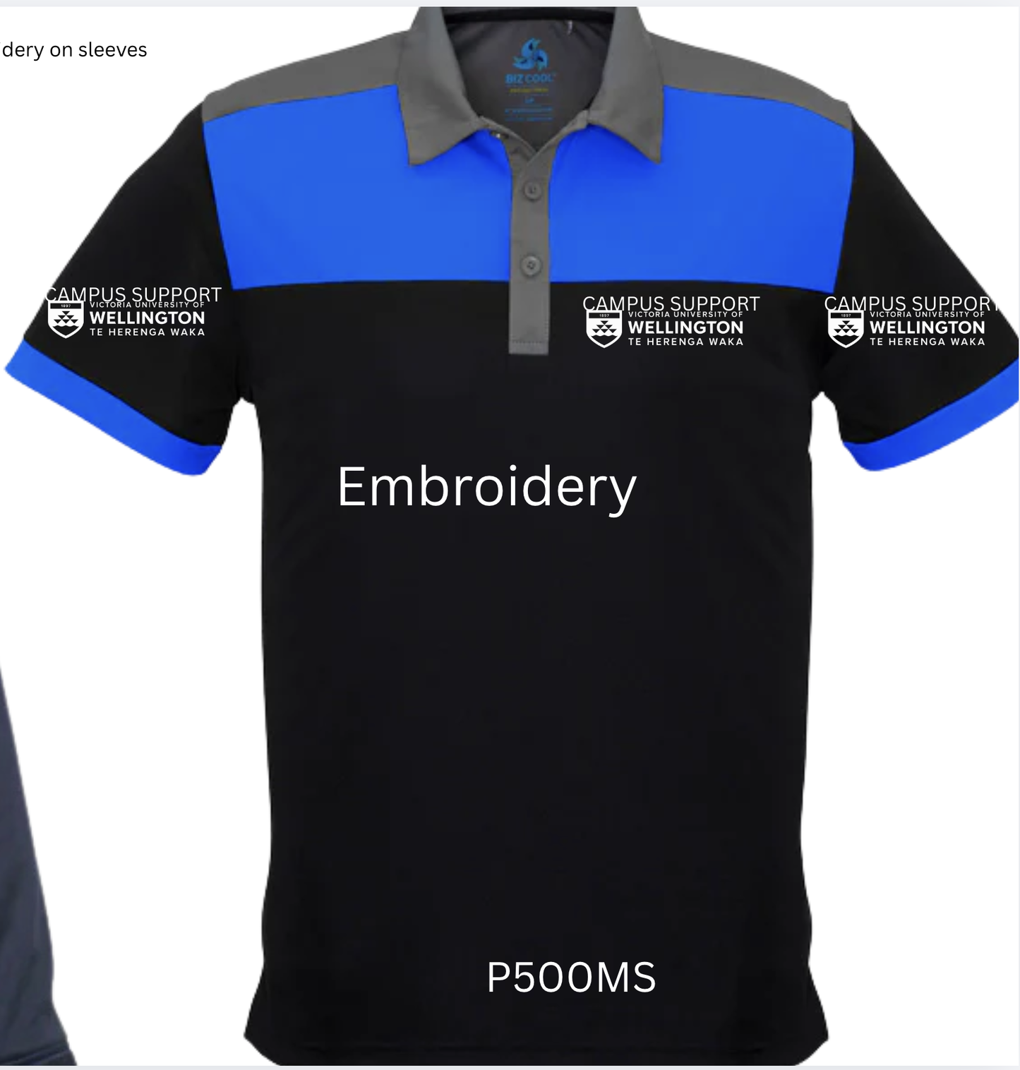 "VICTORIA UNIVERSITY - CAMPUS SUPPORT" Charger Polo