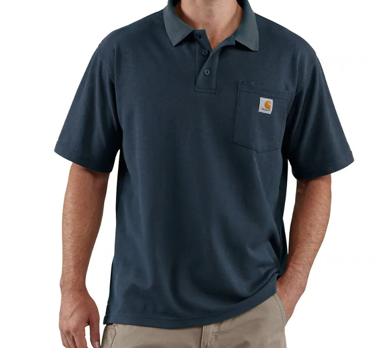Carhartt Loose Fit Midweight Short-Sleeve Pocket Polo
