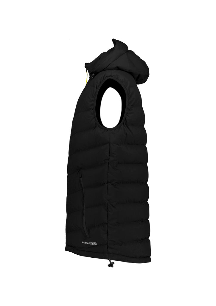 CLEARANCE - Unisex Streetworx Hooded Puffer Vest