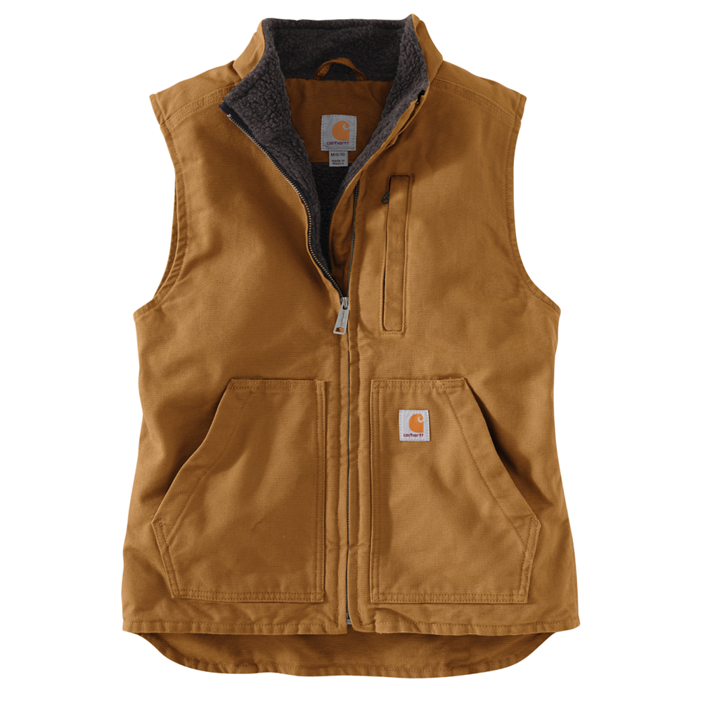 Carhartt WOMENS WASHED DUCK Sherpa lined Mock neck vest
