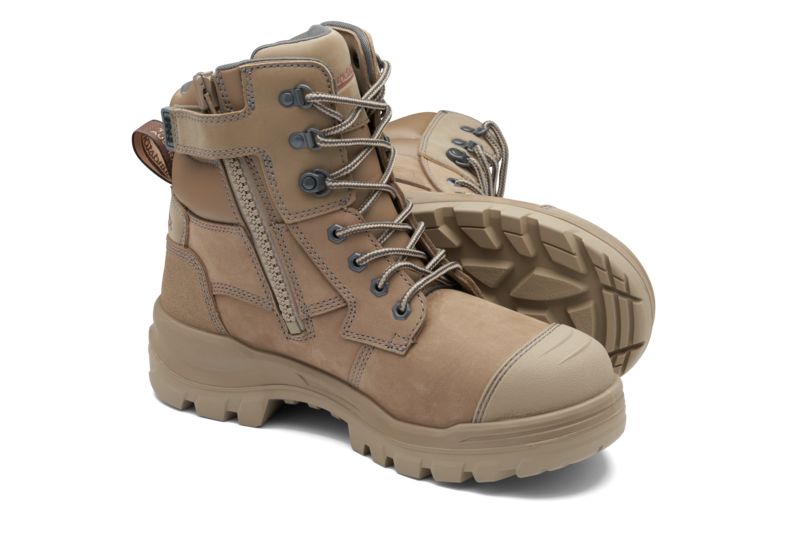 BLUNDSTONE ROTOFLEX HD-TPU zip sided boot