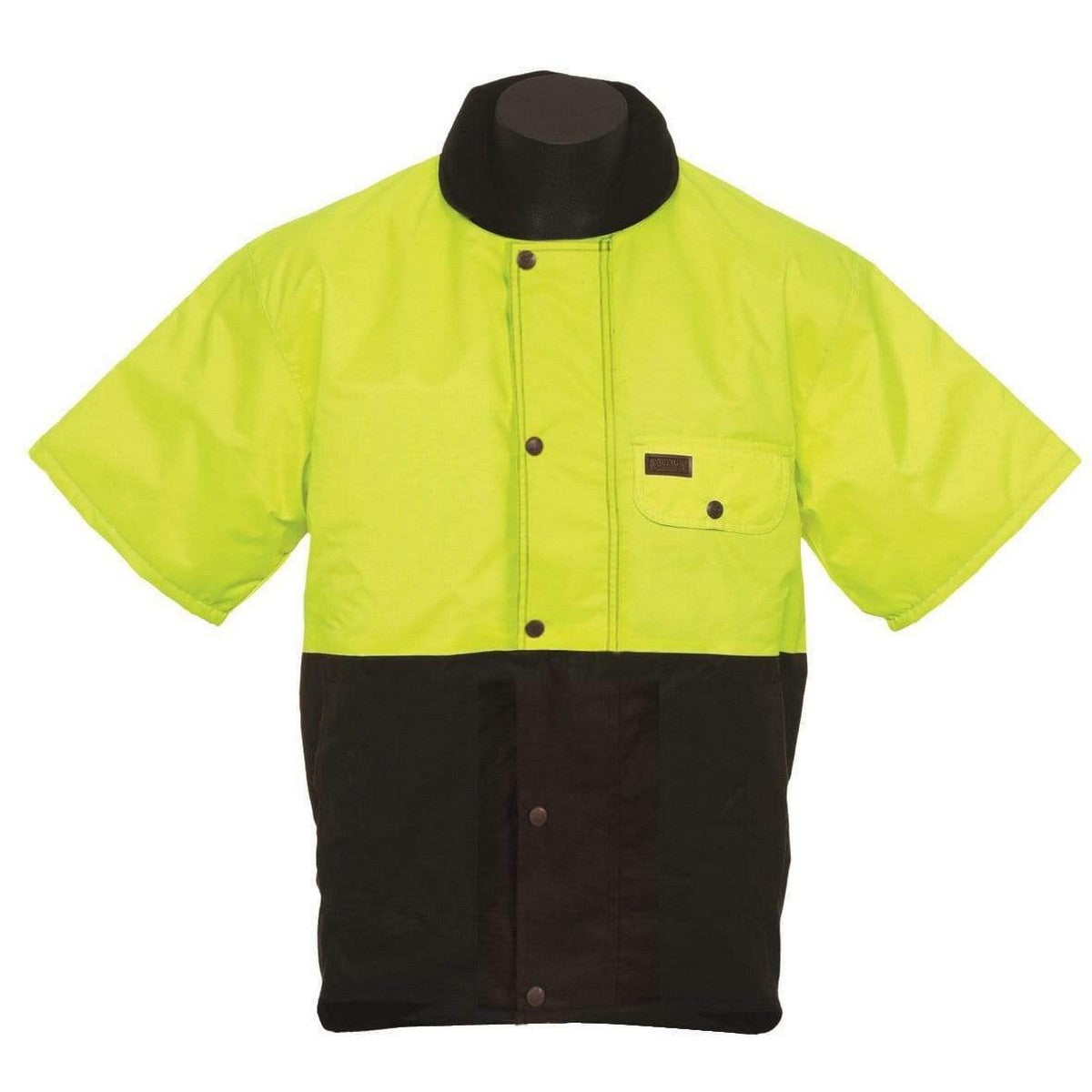 Outback Oilskin Hi-Viz Sleeved Vest 6040