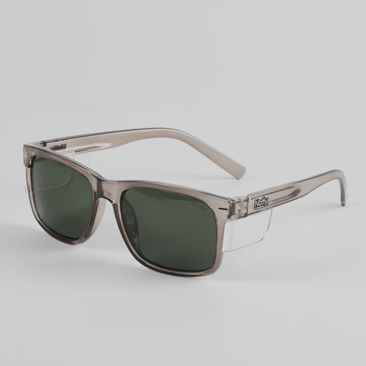 Natty Kenneth Safety Glasses, Steel Polarised