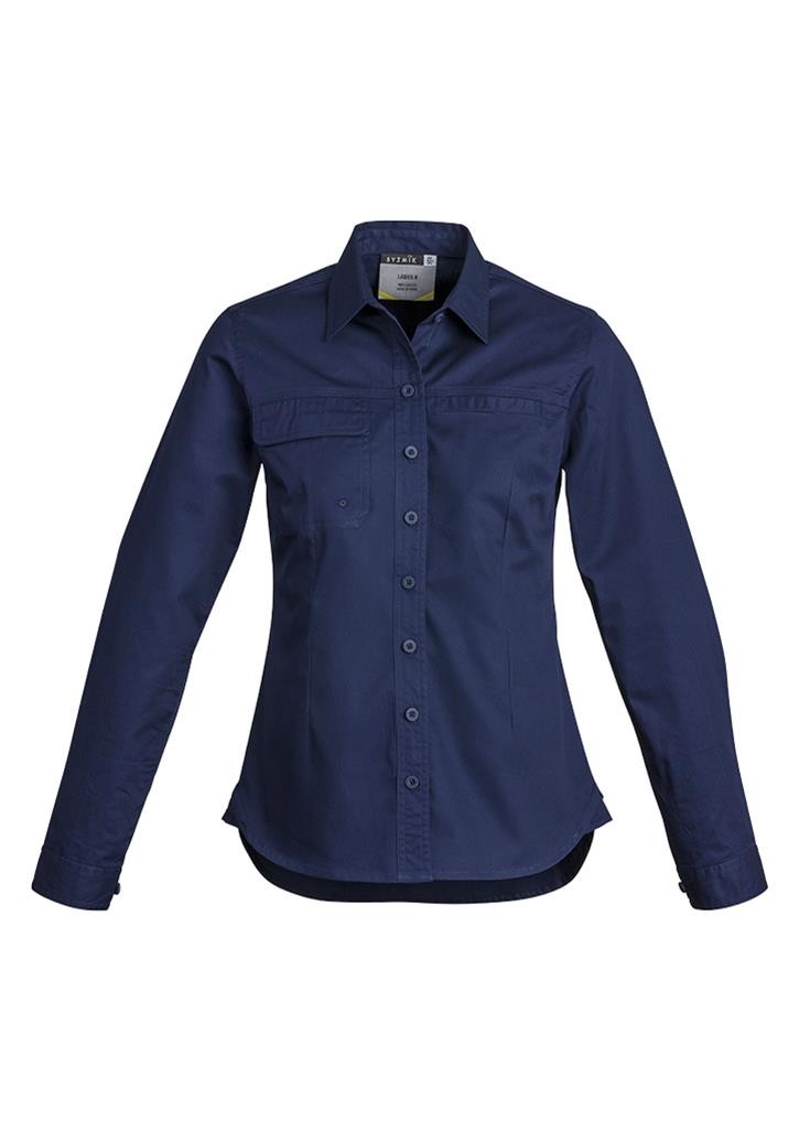 ZWL121 - Womens Lightweight Tradie Shirt - Long Sleeve