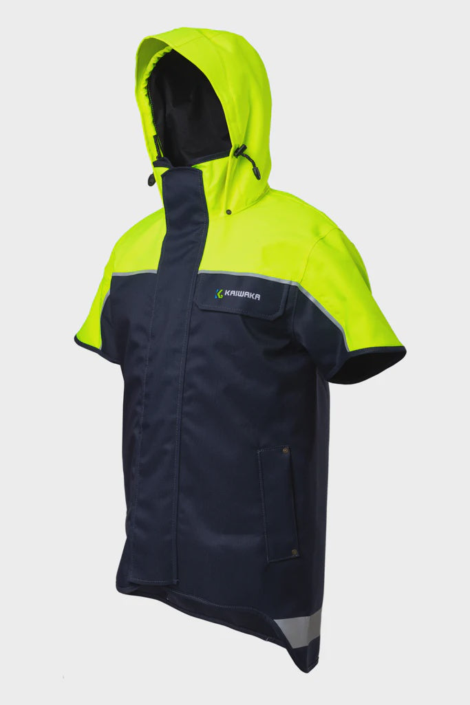 Stormforce Short Sleeve Hooded Jacket Kaiwaka WMO102