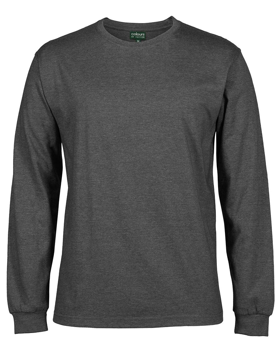 JB 1LS Long Sleeve Cotton Tee - Cuffed Sleeve