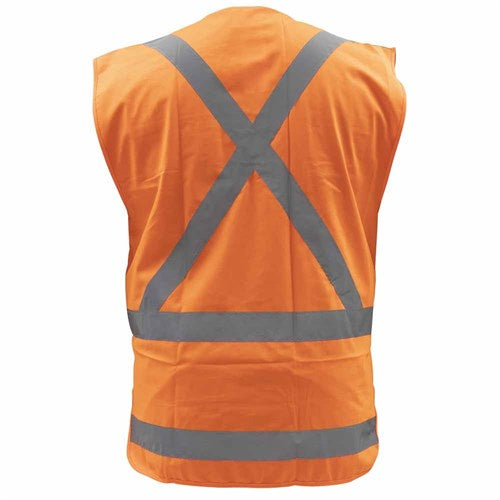 High Vis Vest - X-BACK orange
