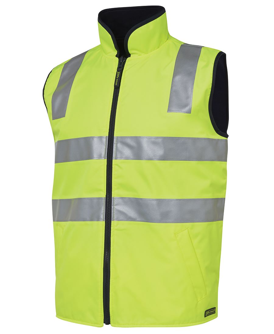 6D4RVEB JB'S HV Vest - Taped Lime/Black