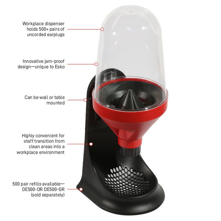 Vortex Earplug Dispenser Station - 500's