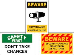 PVC Sign 340mm X 240mm