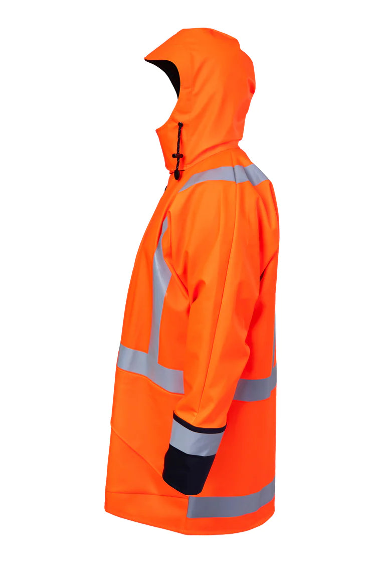 Tufflex Unlined Hi Vis Parka with Ref Tape - TFH770