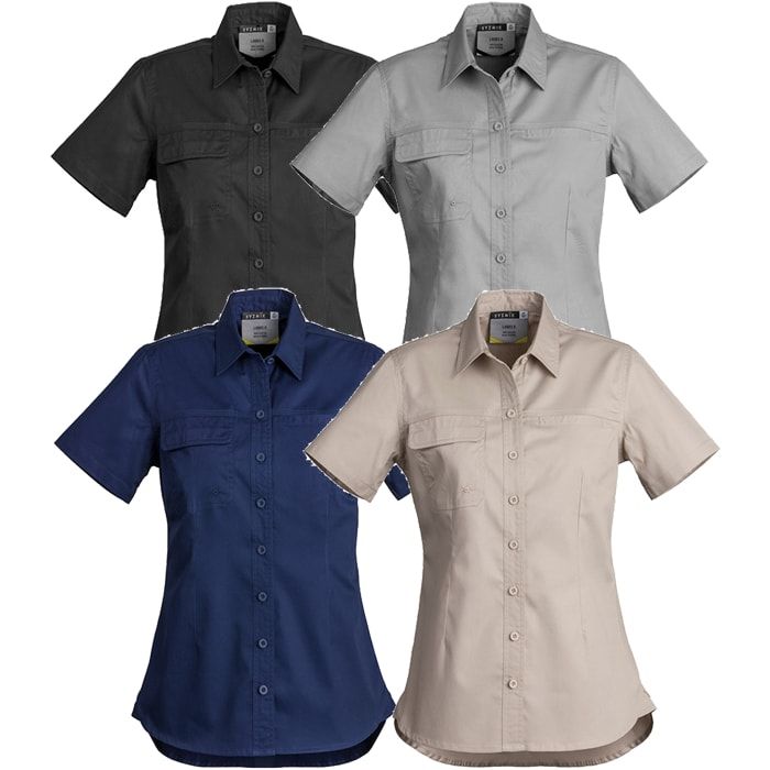 ZWL120 - Womens Lightweight Tradie Shirt - Short Sleeve