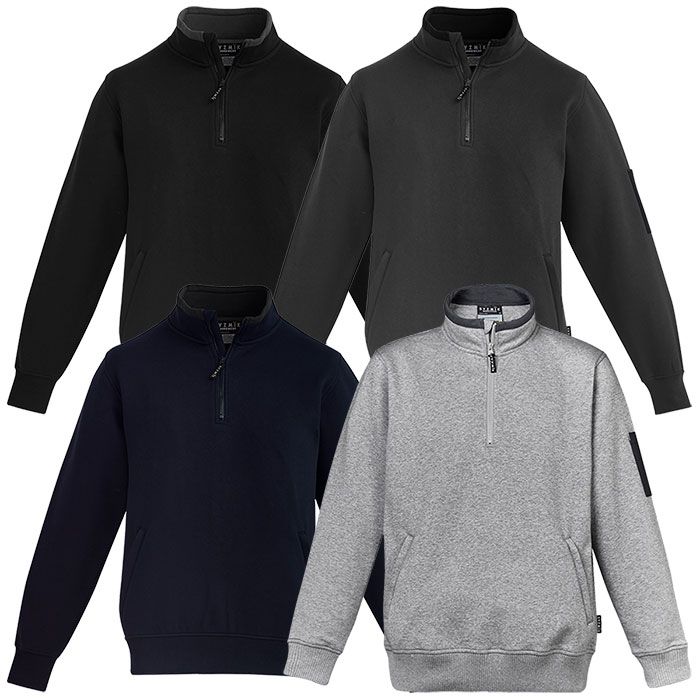 Mens 1/2 Zip Fleece Top ZT366