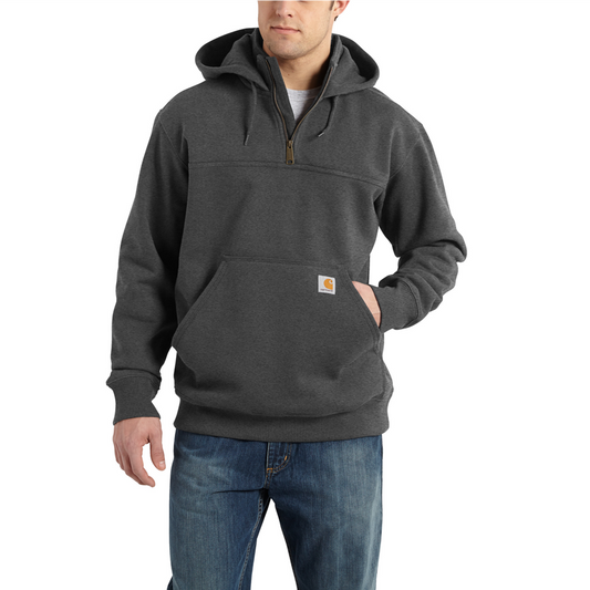 *NEW* Carhartt PAXTON 1/4 zip hooded sweatshirt- Water Repellent