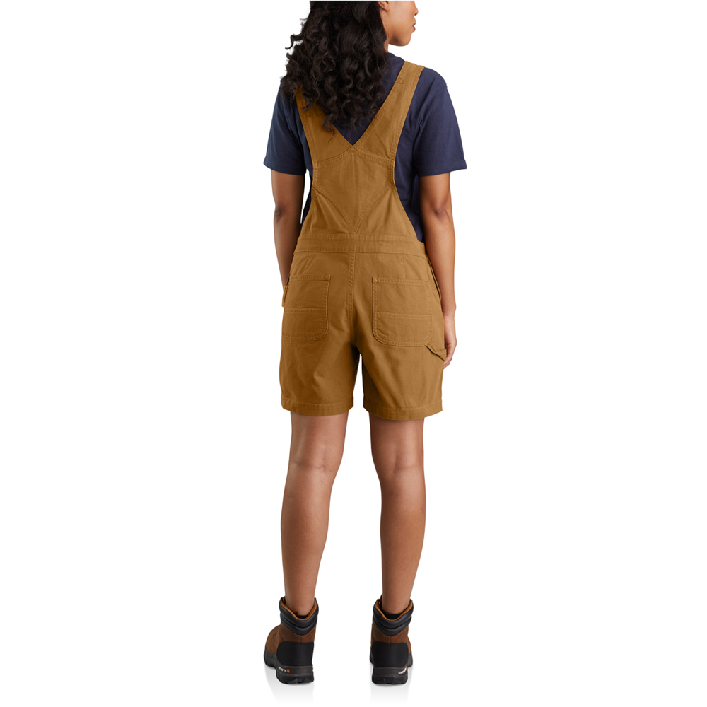 *NEW* Carhartt Womens RUGGED FLEX Canvas Shortall