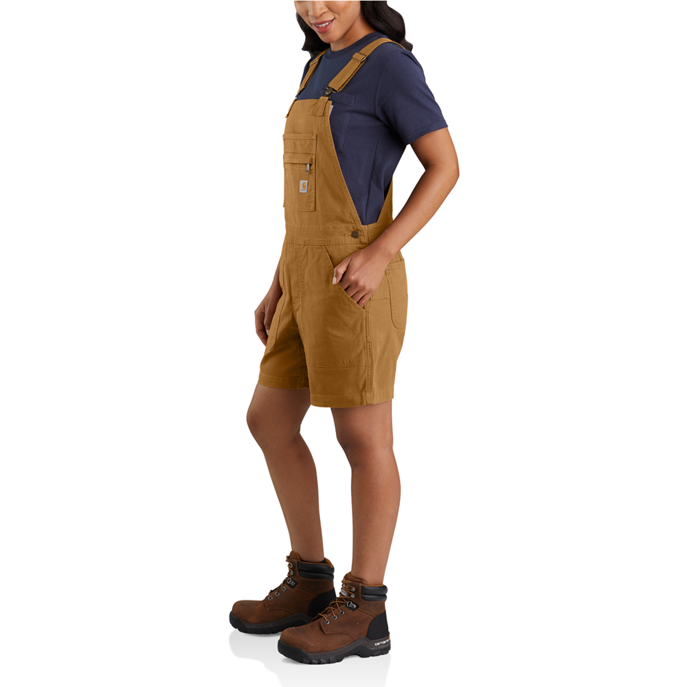 *NEW* Carhartt Womens RUGGED FLEX Canvas Shortall