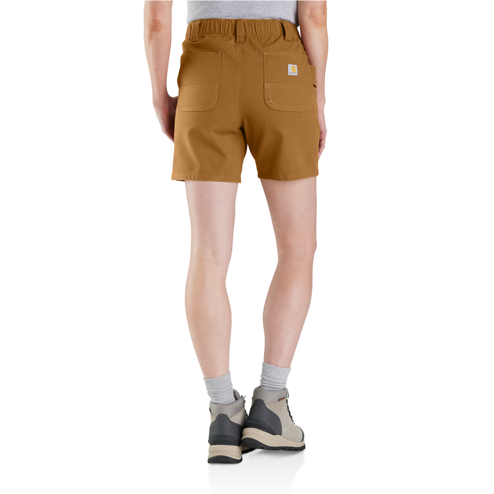 Carhartt WOMENS Relaxed fit canvas work short (BS5730) (CLEARANCE)