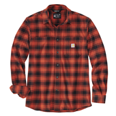 Carhartt RUGGED FLEX Relaxed Fit Midweight Long sleeve Plaid shirt (105945)