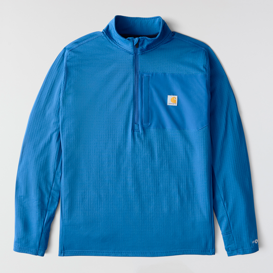 Carhartt FORCE™ Relaxed fit Mock Neck Half Zip T-Shirt