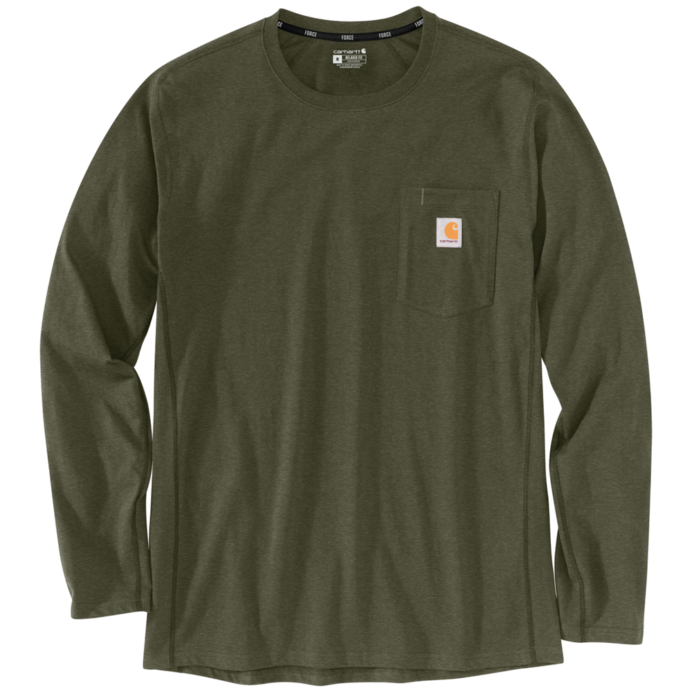 **NEW** Carhartt FORCE™ Relaxed Fit Long Sleeve T-Shirt