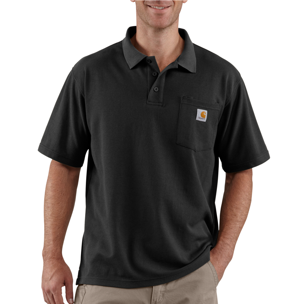 Carhartt Loose Fit Midweight Short-Sleeve Pocket Polo
