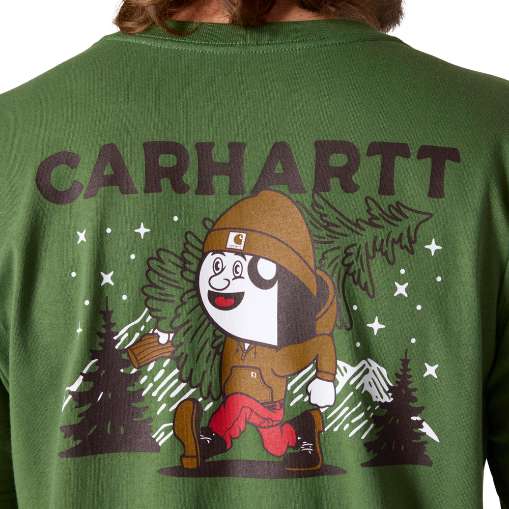 *NEW* Carhartt HEAVYWEIGHT Relaxed fit Outdoor Hammy Graphic T-Shirt