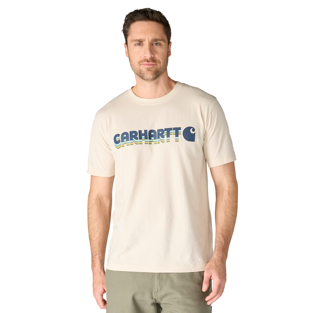 **NEW** Carhartt Irvine Relaxed Layered Logo T-Shirt