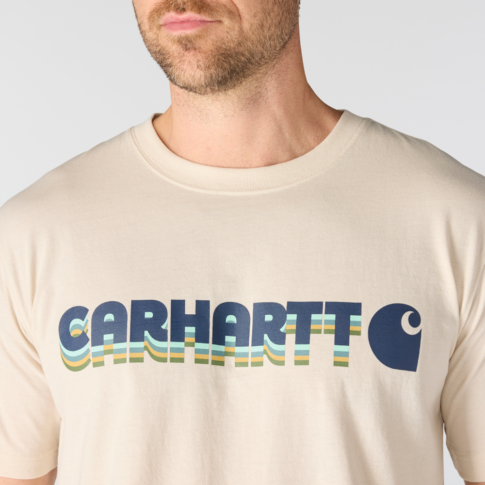 **NEW** Carhartt Irvine Relaxed Layered Logo T-Shirt