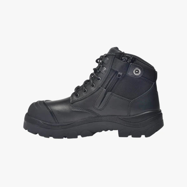 WL690BZ Wide Black Oil Kip 6" Steel Cap Boots **NOW $300**
