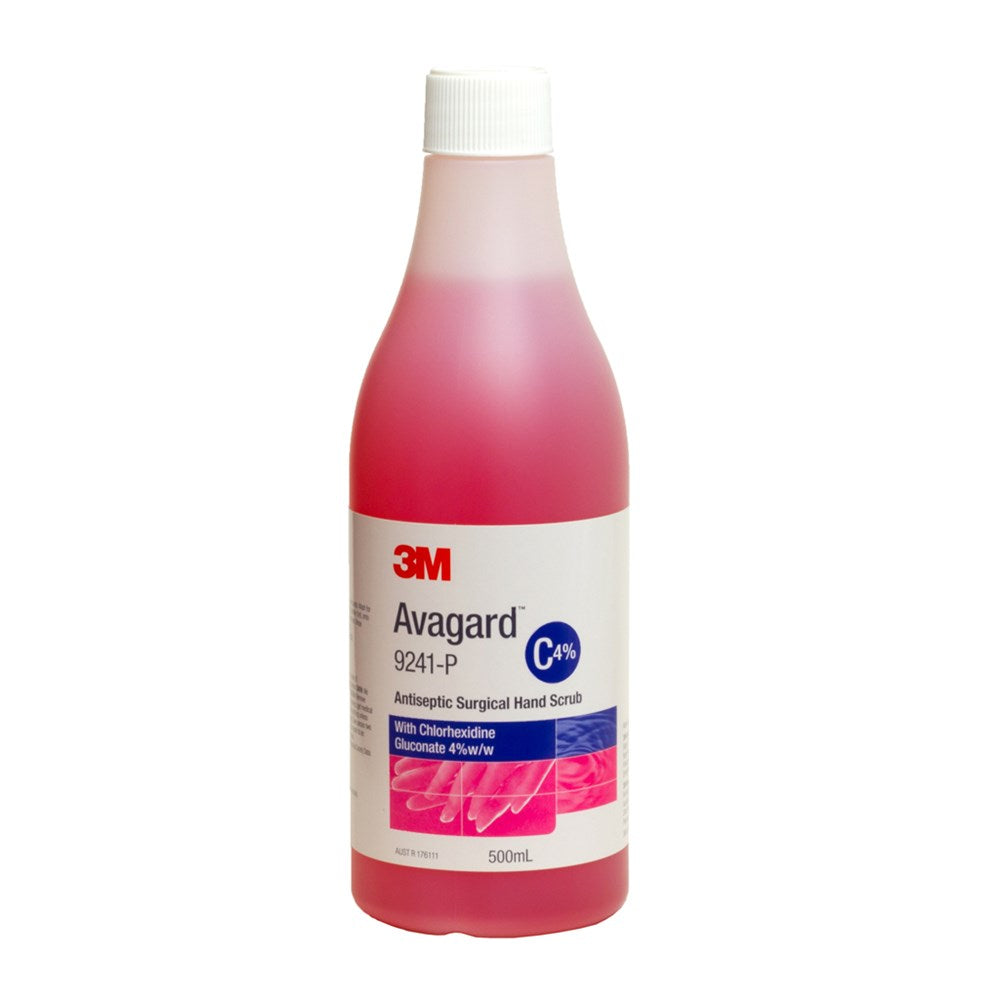 3M Avagard Chlorhexidine Gluconate 4% Hand Scrub 500ml