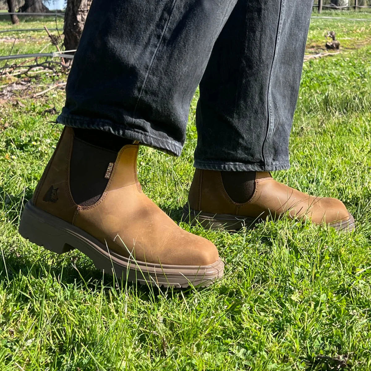 Steel Blue Hobart Square Toe